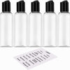 5 Pack 3.4 oz Travel Bottles