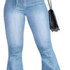 High Waisted Bell Bottom Jeans for Women