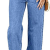 Women's Jeans High Waisted Straight Leg