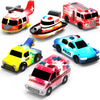 Emergency™ Cars Light Up Bath Toys, 6 Pack