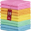 10 Pack 100% Cotton Wash Cloth